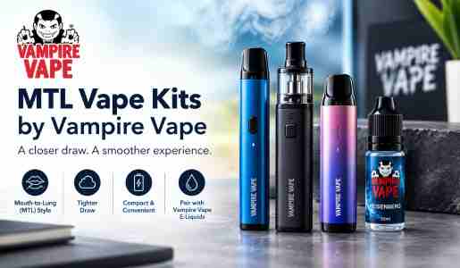 MTL Vape Kits by Vampire Vape: A Guide to Mouth-to-Lung Vaping